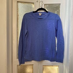 Periwinkle lightweight JCREW sweater